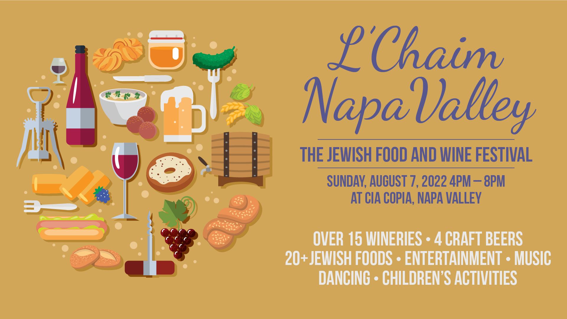 L’Chaim Napa Valley; The Jewish Food and Wine Festival - L’Chaim Napa Valley; The Jewish Food and Wine Festival