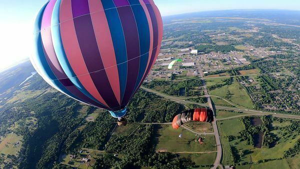 Balloons over Russellville - Balloons over Russellville
