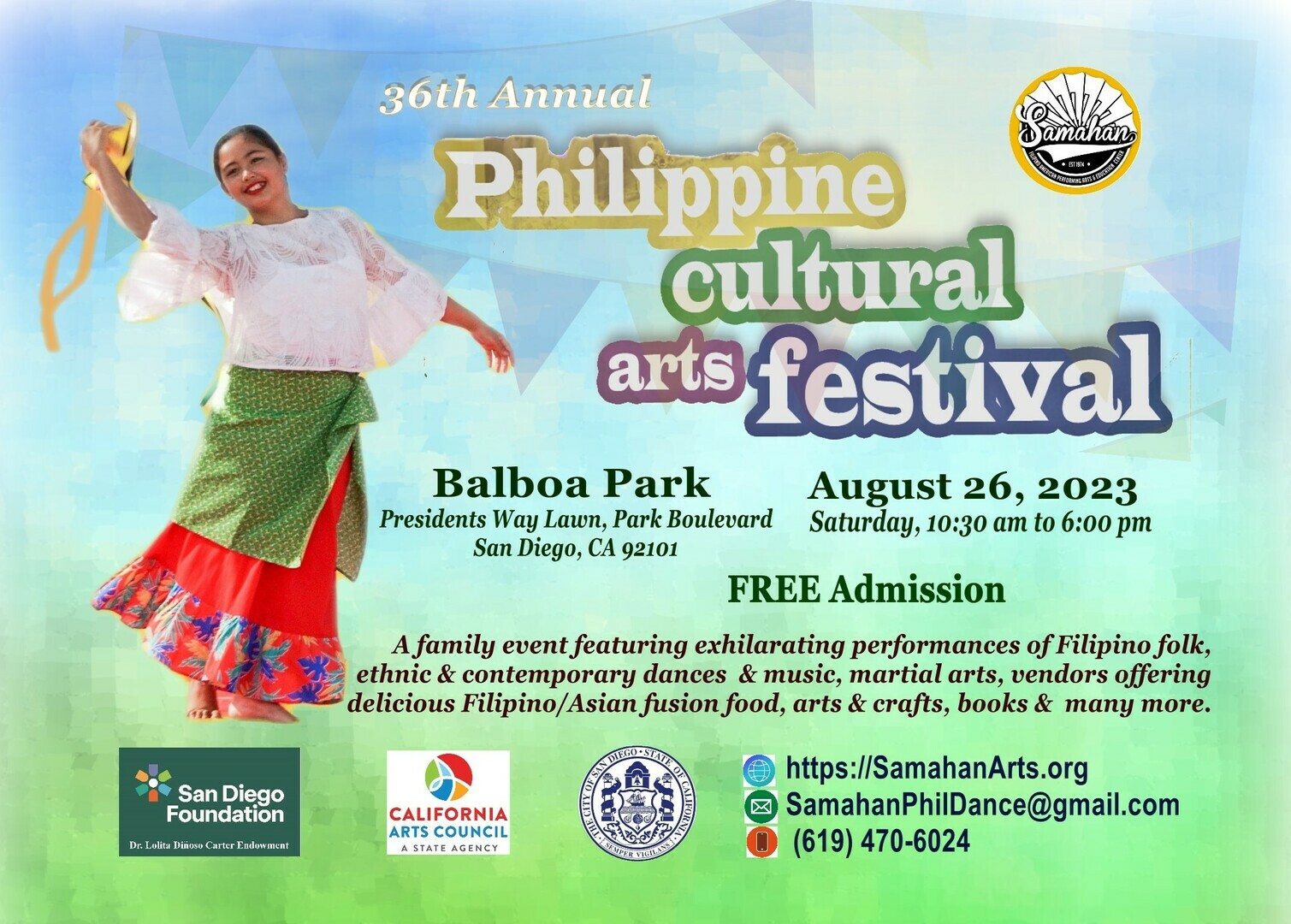36th Philippine Cultural Arts Festival at Balboa Park - 36th Philippine Cultural Arts Festival at Balboa Park
