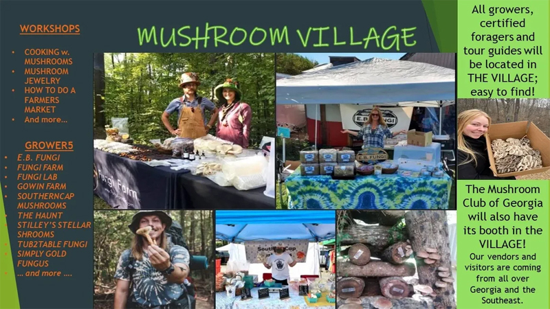 mega science of Mycology at the 6th Annual Georgia Mushroom Festival & Jam, Cave Spring, Georgia - mega science of Mycology at the 6th Annual Georgia Mushroom Festival & Jam, Cave Spring, Georgia
