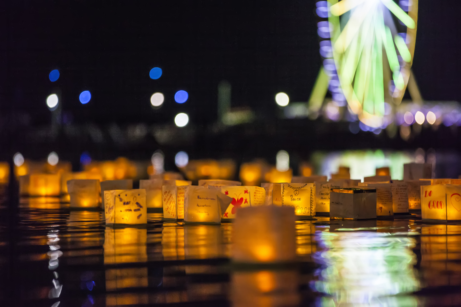 Houston, TX Water Lantern Festival - Houston, TX Water Lantern Festival