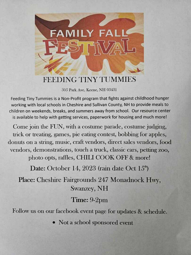 Feeding Tiny Tummies Family Fall Festival