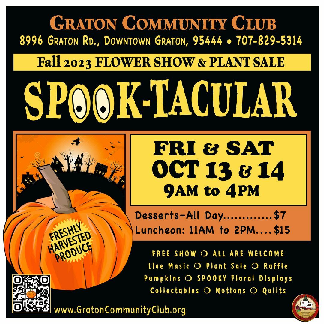 Graton Community Club Fall Flower Show