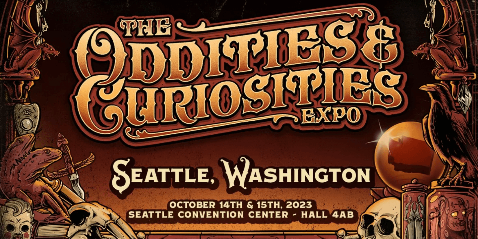 Seattle Oddities & Curiosities Expo 2023 @ Seattle Convention Center