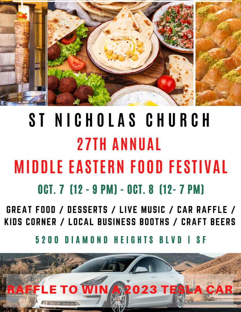 27th Annual Middle Eastern Food Festival - 27th Annual Middle Eastern Food Festival