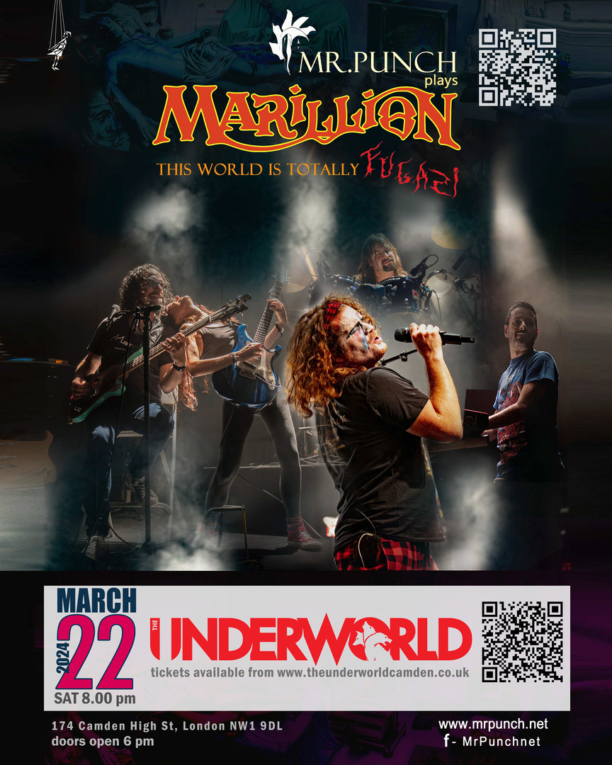 Mr Punch plays Marillion at The Underworld - London - Mr Punch plays Marillion at The Underworld - London