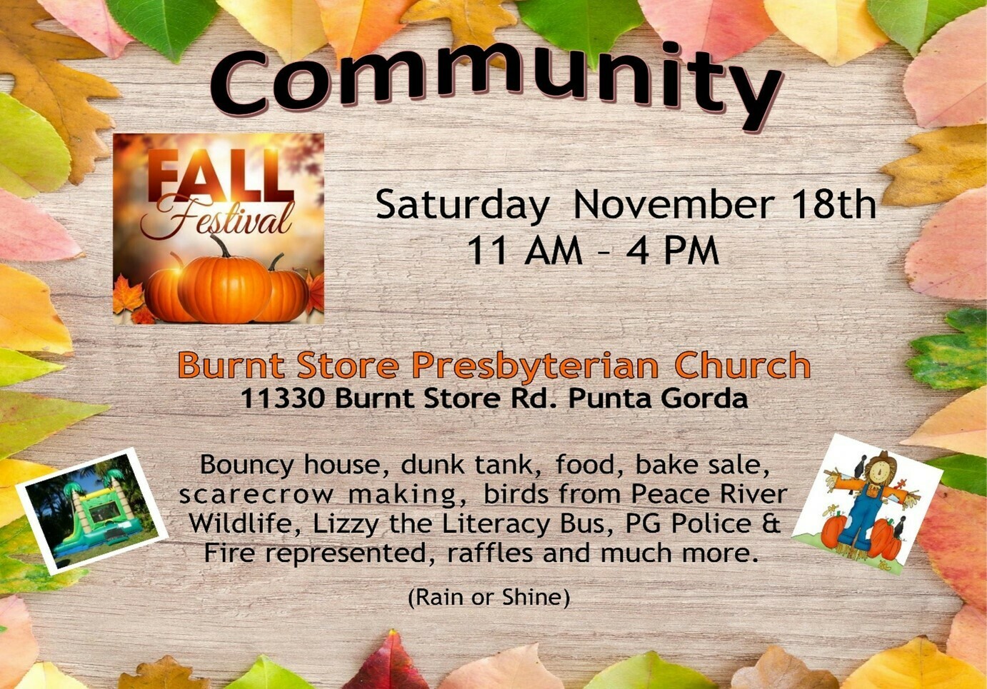 Community Fall Festival Punta Gorda, FL