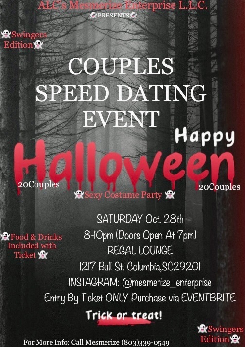 Mesmerize Enterprise Presents:  Couples Speed Dating (Swingers Edition) Sexy Costume Party - Mesmerize Enterprise Presents:  Couples Speed Dating (Swingers Edition) Sexy Costume Party