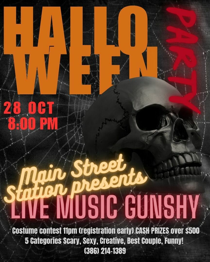 Spooky rock-O-Ween at Main Street Station Halloween Party