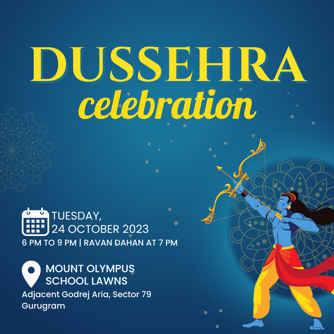 Dussehra Mela 2023 | Dandiya Night | Mount Olympus School, Gurugram - Dussehra Mela 2023 | Dandiya Night | Mount Olympus School, Gurugram