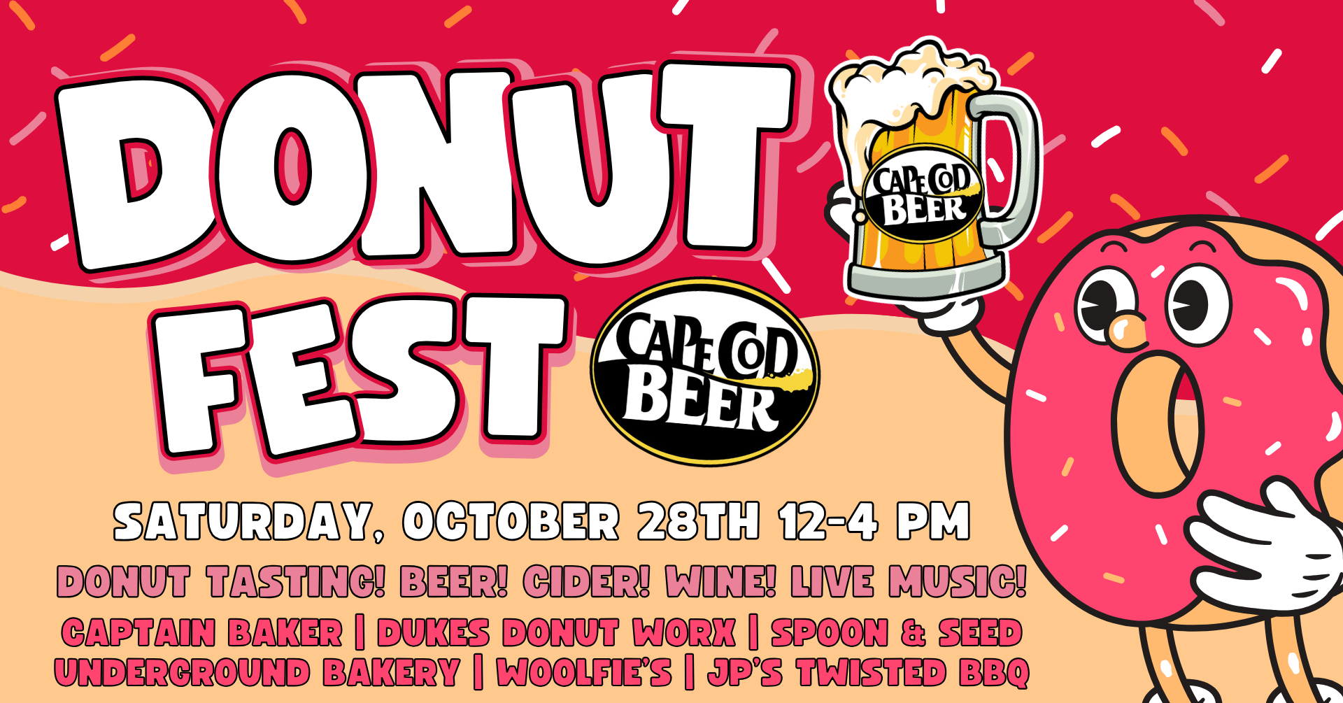 Donut Fest at Cape Cod Beer!