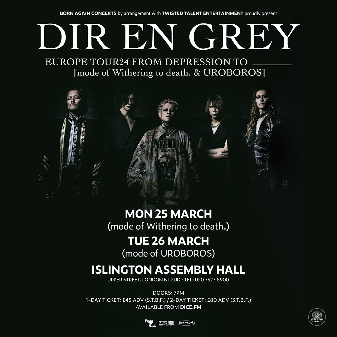 DIR EN GREY - 2 Nights at Islington Assembly Hall - London - DIR EN GREY - 2 Nights at Islington Assembly Hall - London