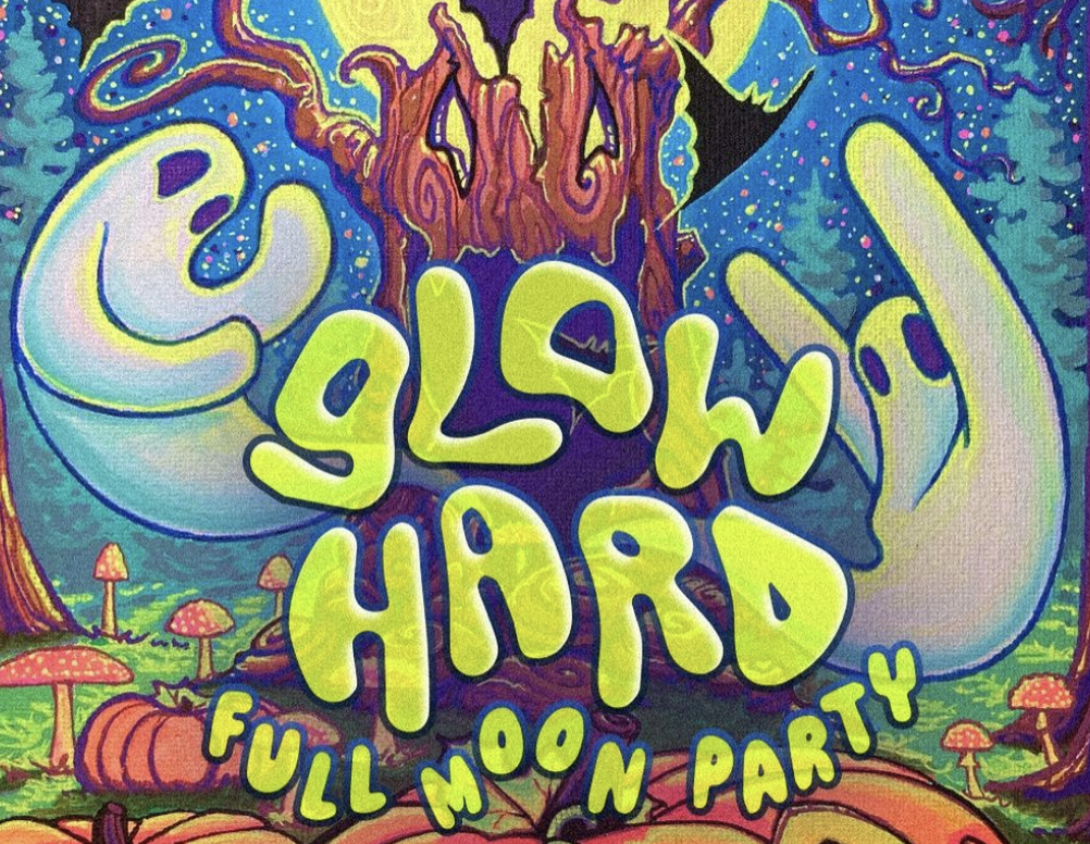 Glow Hard Santa Cruz Full Moon Party