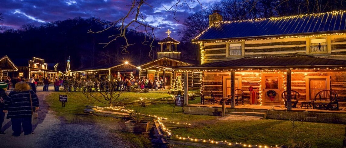 Heritage Farm Appalachian Christmas Village