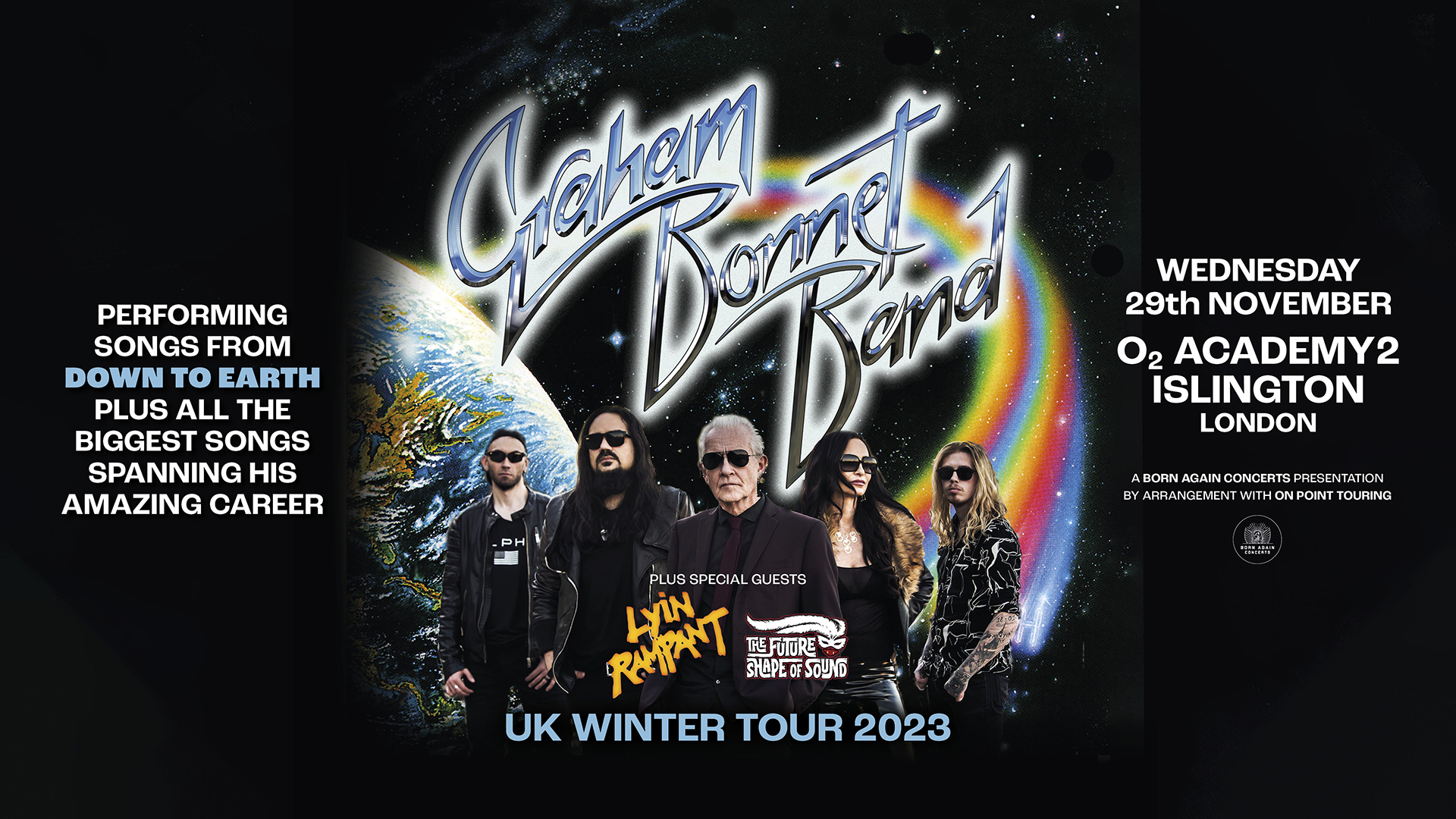 Graham Bonnet Band at O2 Academy 2 Islington - London - Graham Bonnet Band at O2 Academy 2 Islington - London