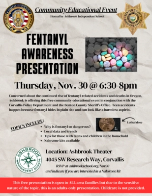 Albany Democrat-Herald Events - Free Fentanyl Awareness Presentation for  Parents