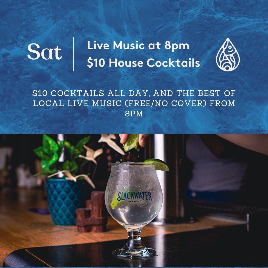Free Live Music & $10 Cocktails