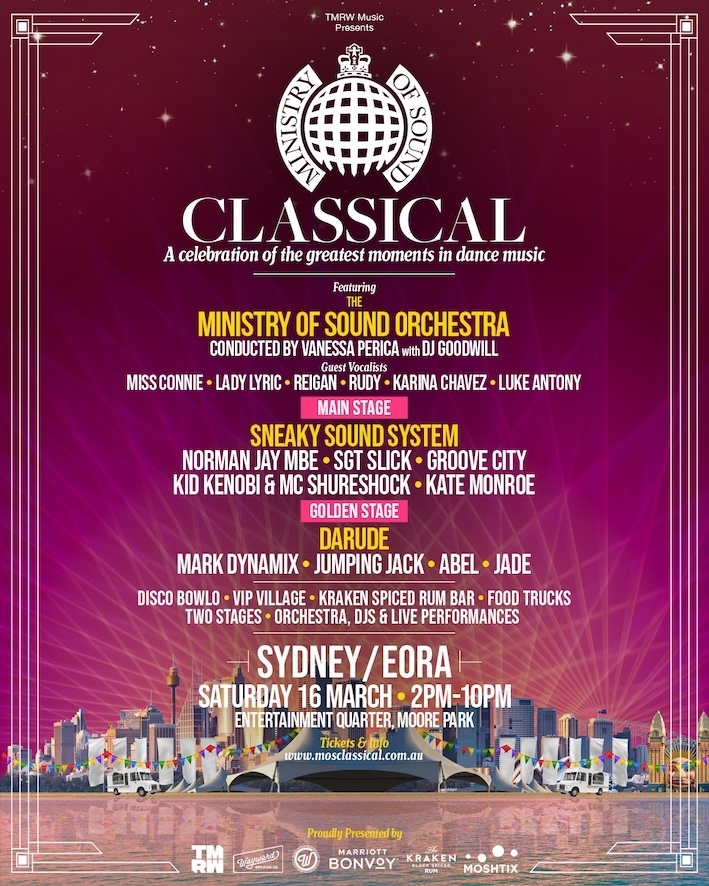 Ministry of Sound CLASSICAL Sydney 2024 - Ministry of Sound CLASSICAL Sydney 2024