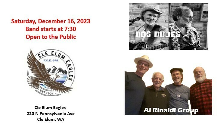 Dos Dues and Al Rinaldo Group Live at Cle Elum Eagles