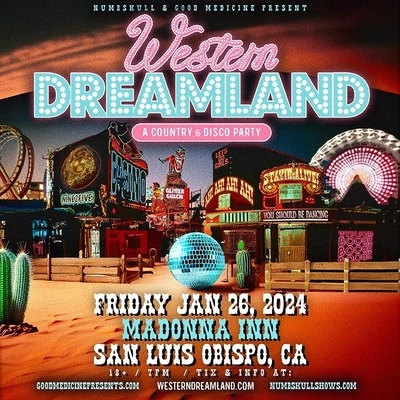 Western Dreamland - The Country Western & Disco Pop Dance Party - Santa  Maria Times Events