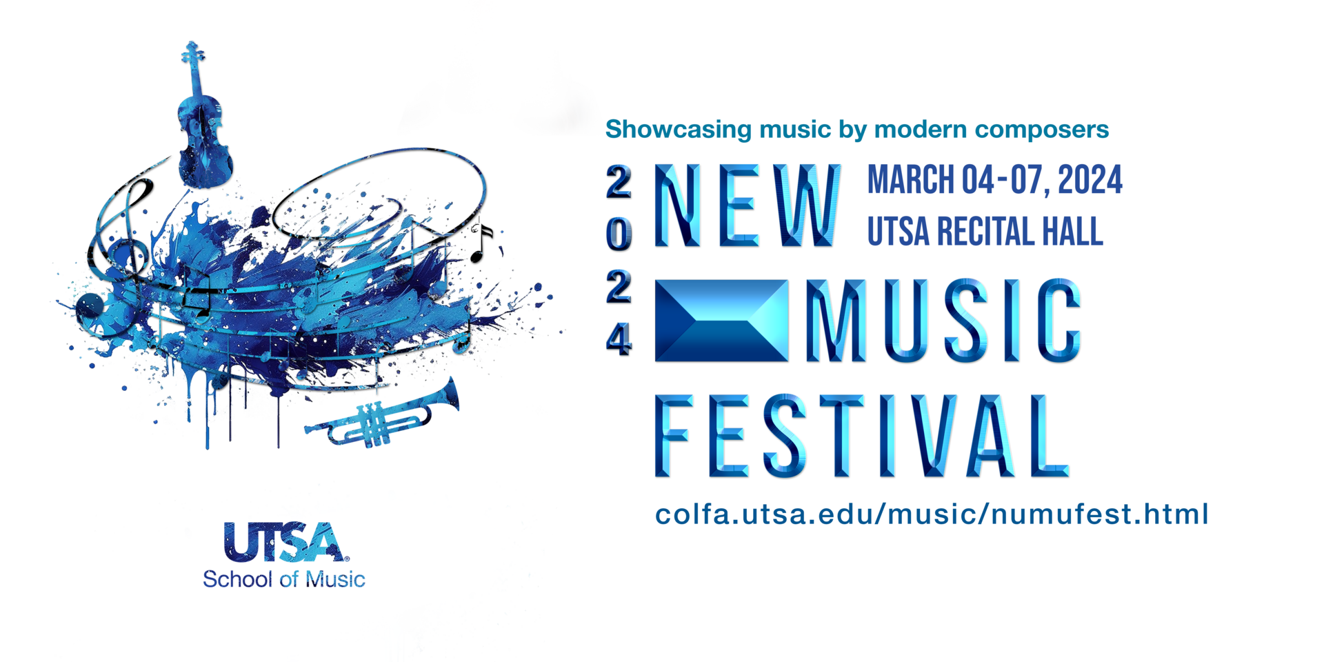 New Music Festival 2024 - UTSA Bands | San Antonio, TX | Festivals.com