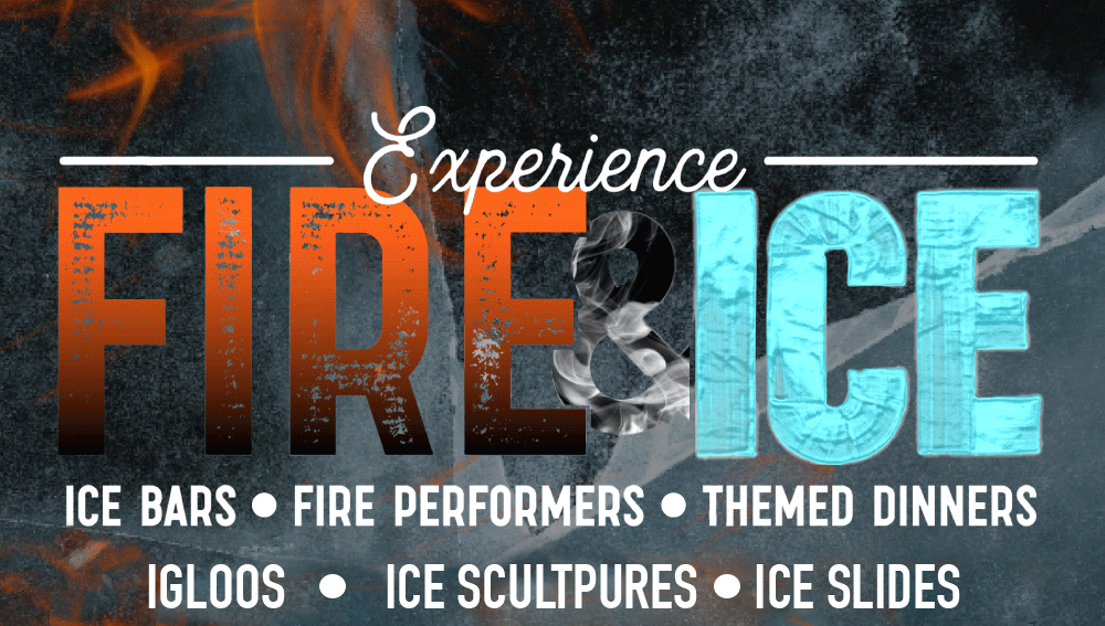 FIRE & ICE at Moerlein Lager House - Ice Bar, Fire Performers, Ice Sculptures, Igloos, Theme Dinners - FIRE & ICE at Moerlein Lager House - Ice Bar, Fire Performers, Ice Sculptures, Igloos, Theme Dinners