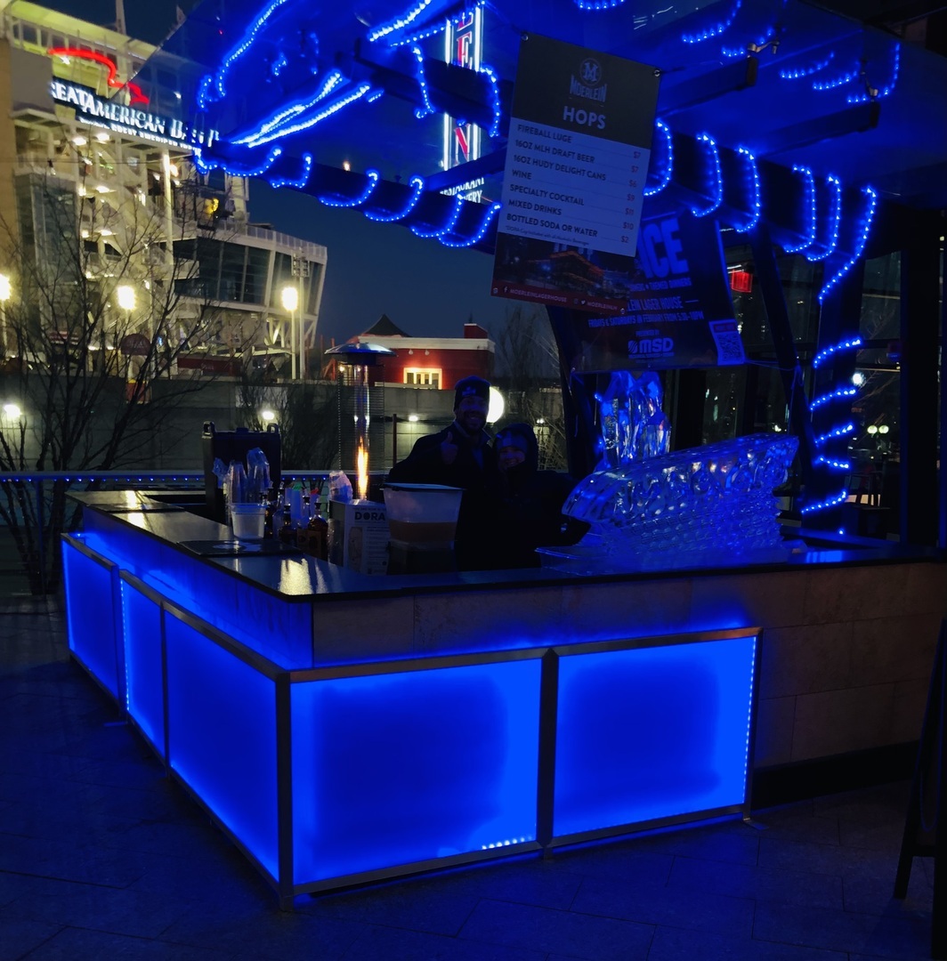 FIRE & ICE at Moerlein Lager House - Ice Bar, Fire Performers, Ice Sculptures, Igloos, Theme Dinners - FIRE & ICE at Moerlein Lager House - Ice Bar, Fire Performers, Ice Sculptures, Igloos, Theme Dinners