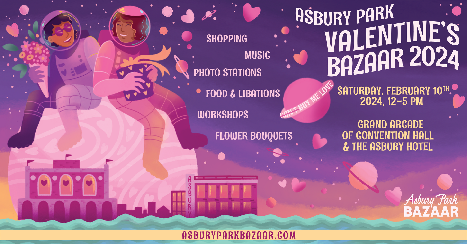 Asbury Park Valentine's Bazaar 2024 Asbury Park, NJ