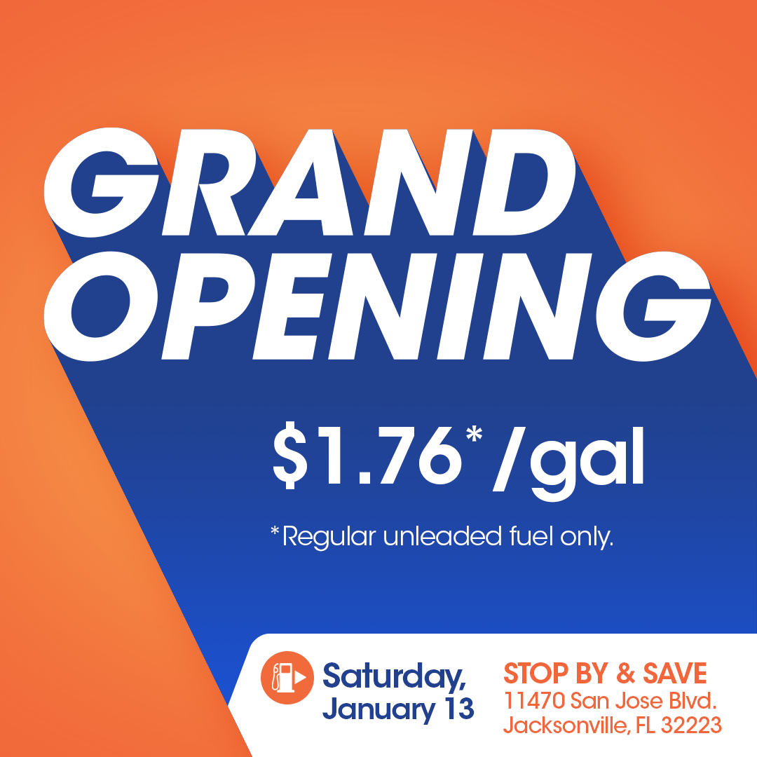 76 Gas Station & Daybreak Market Grand Opening with $1.76 Gas