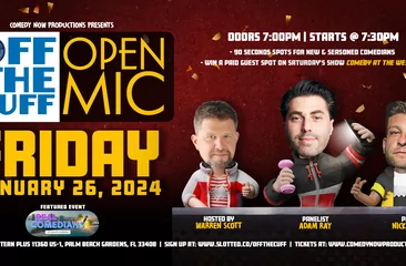 Evvnt Events Off the Cuff Taping of a Comedy Reality Event