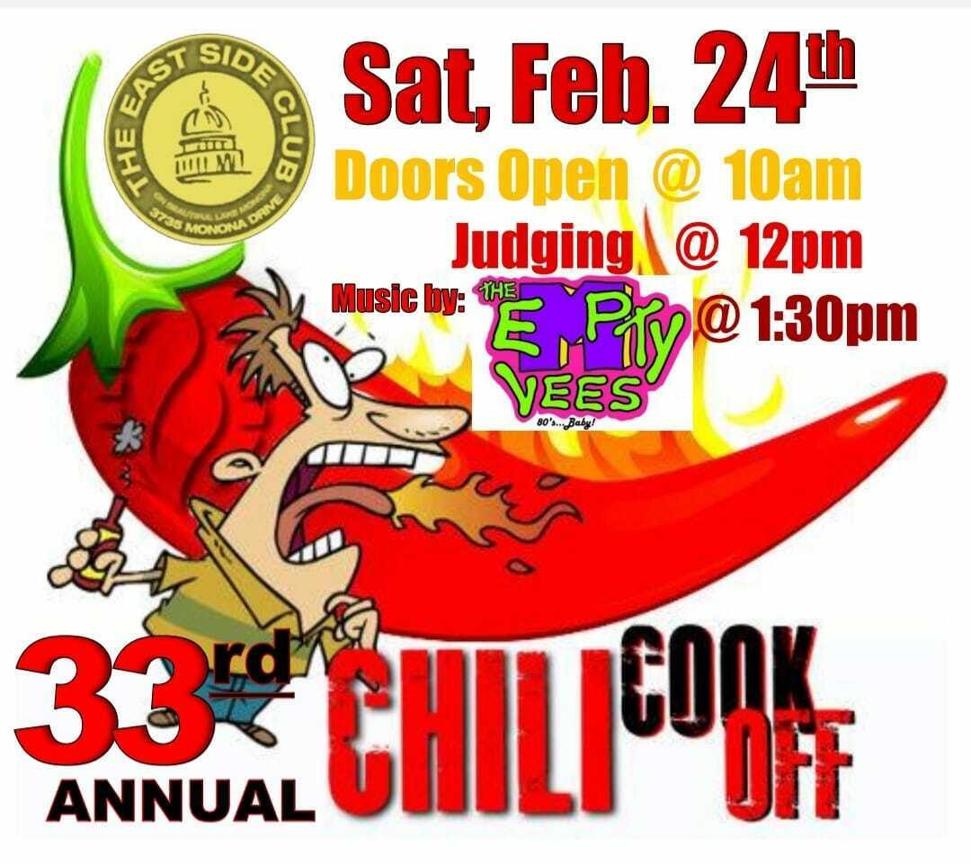 33rd Annual Chili Cook-off!
