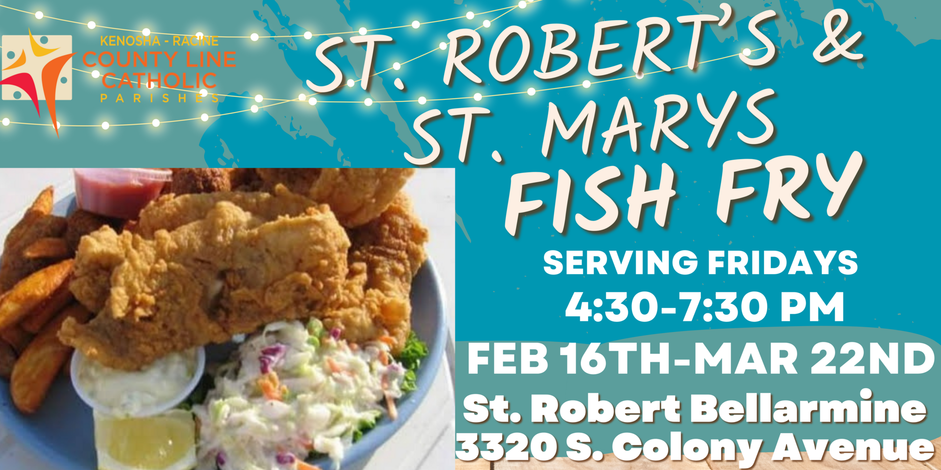 St. Robert Bellarmine/St. Mary's Fish Fry Union Grove, WI
