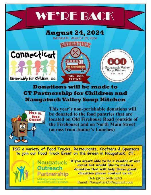 Naugatuck Food Truck Festival on the Green - Naugatuck Food Truck Festival on the Green