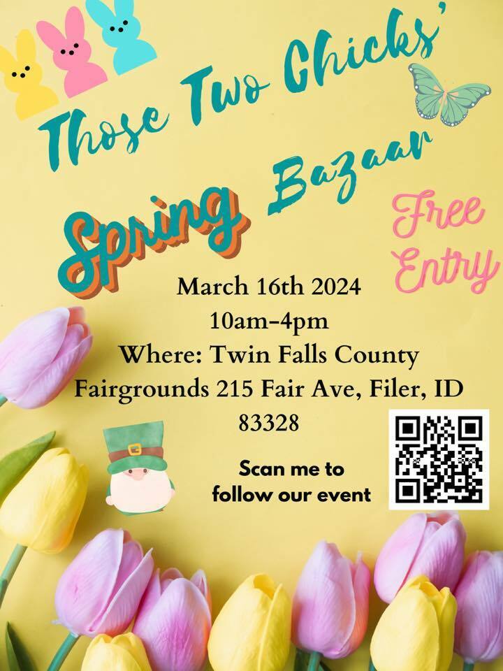 Those Two Chicks Events Spring Bazaar