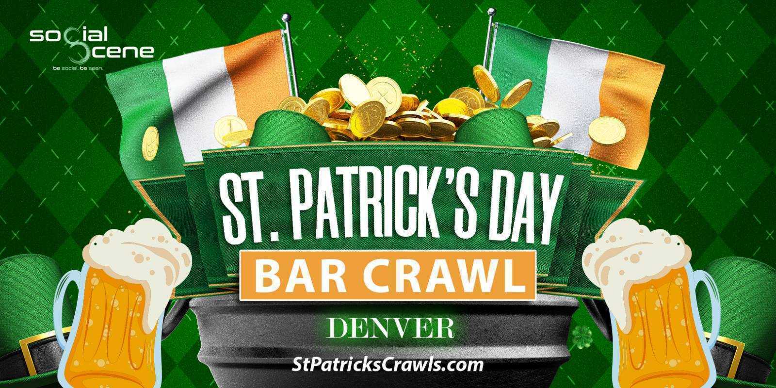 2024 Denver St Patrick’s Day Bar Crawl (Saturday) TH - 2024 Denver St Patrick’s Day Bar Crawl (Saturday) TH