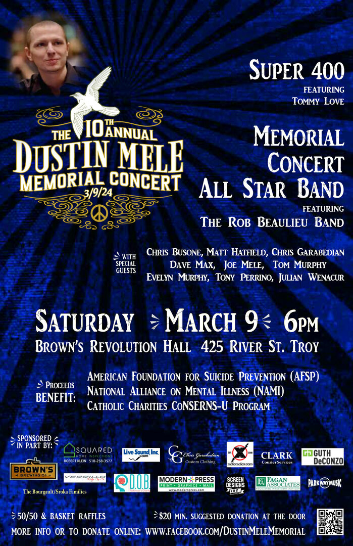 The 10th Annual Dustin Mele Memorial Concert - The 10th Annual Dustin Mele Memorial Concert