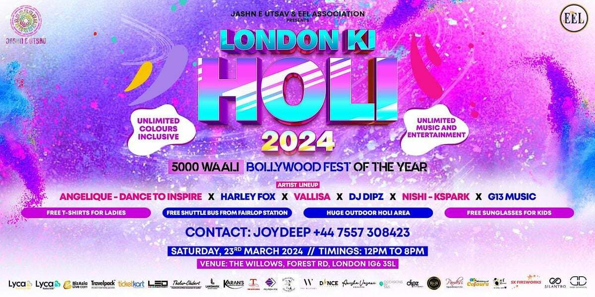 London ki Holi Festival 2024