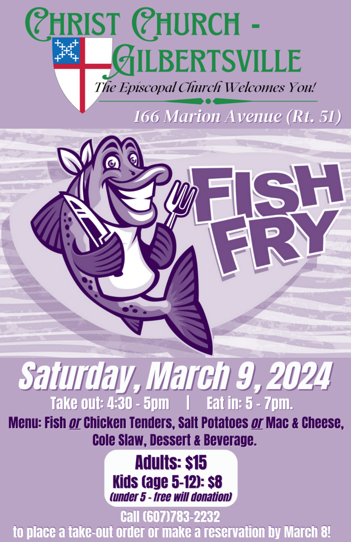 Christ Church Gilbertsville Fish Fry Gilbertsville, NY