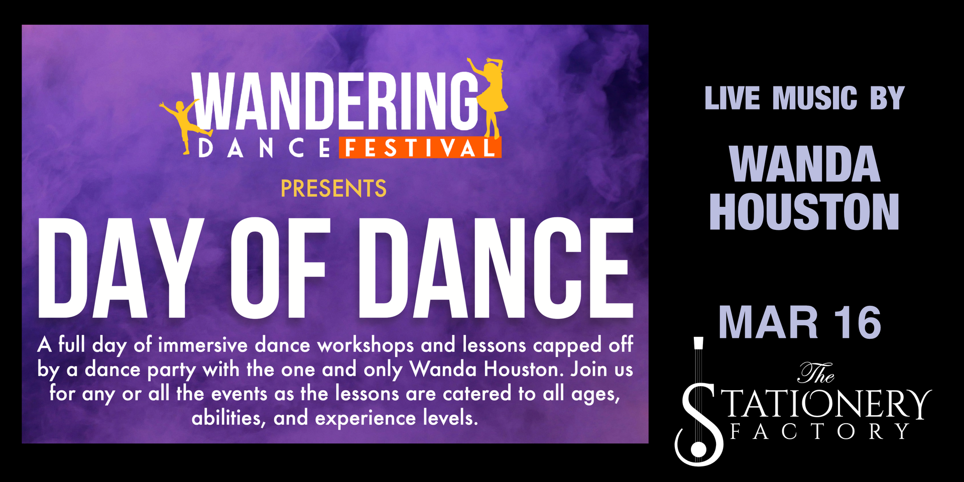 Wandering Dance Festival presents Day of Dance - Wandering Dance Festival presents Day of Dance