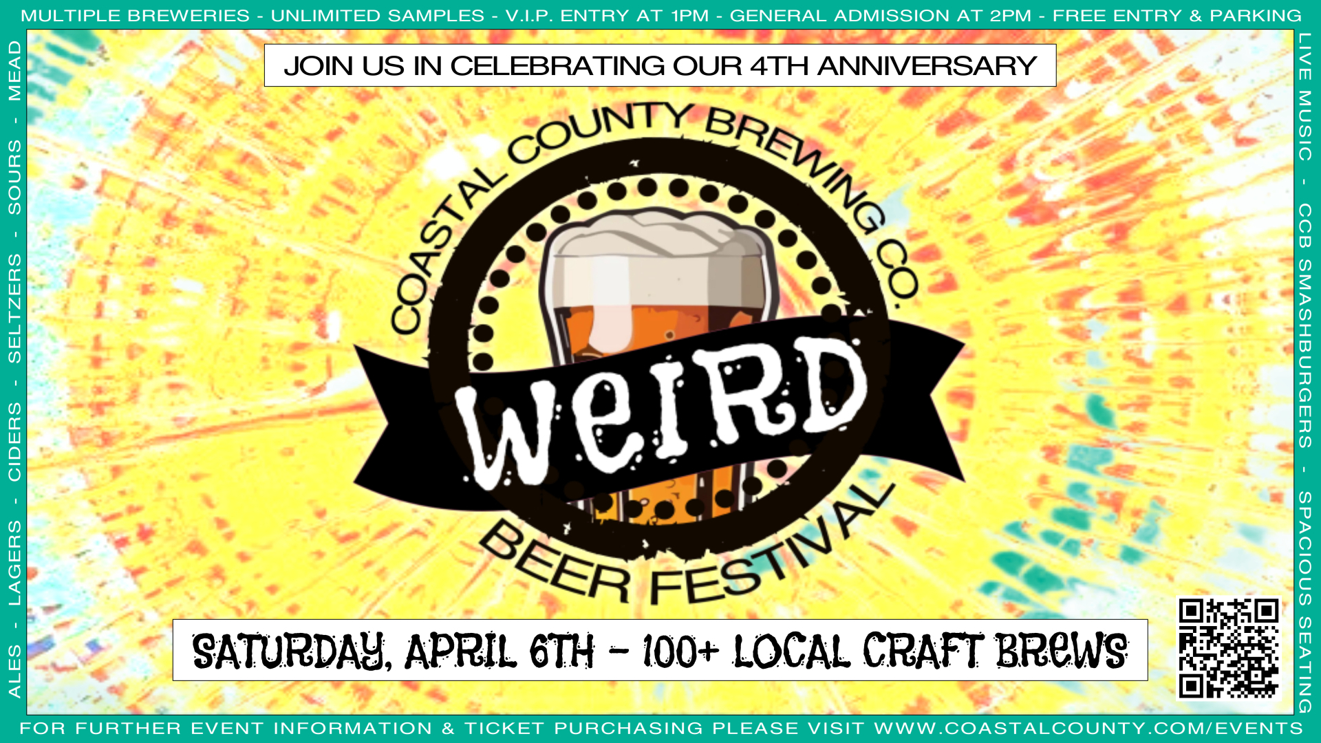 CCB 4th Anniversary Weird Beer Fest