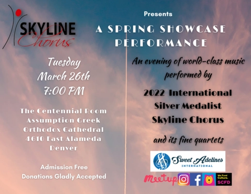 Colorado Community Media Events - Skyline Chorus Free Concert