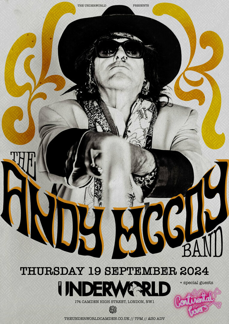 THE ANDY MCCOY BAND at The Underworld - London - THE ANDY MCCOY BAND at The Underworld - London