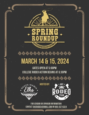 Allan Hancock College Rodeo Spring RoundUp | Postponed to October 5-6 -  Santa Maria Times Events