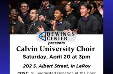 Cadillac News Events - Calvin University Choir