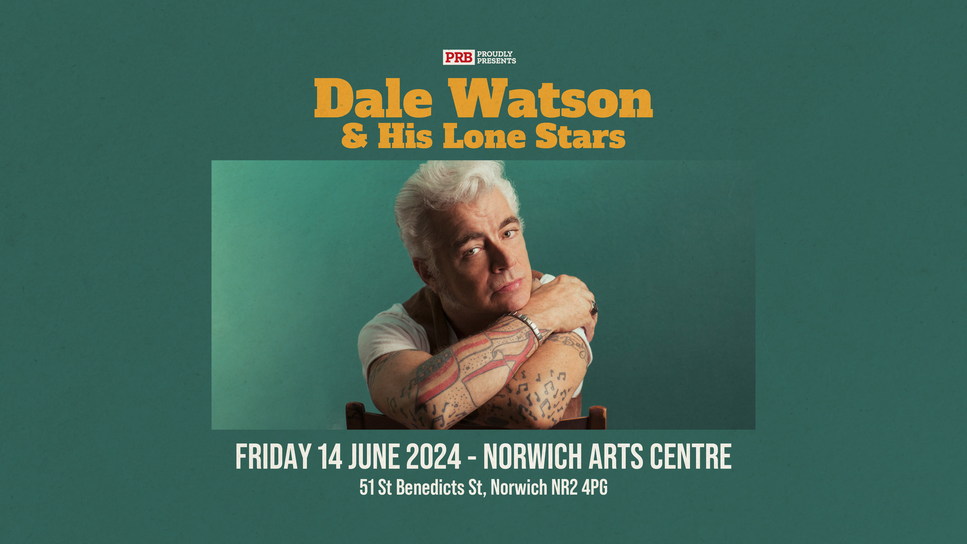 Dale Watson & His Lonestars at Norwich Arts Centre - PRB Presents - Dale Watson & His Lonestars at Norwich Arts Centre - PRB Presents