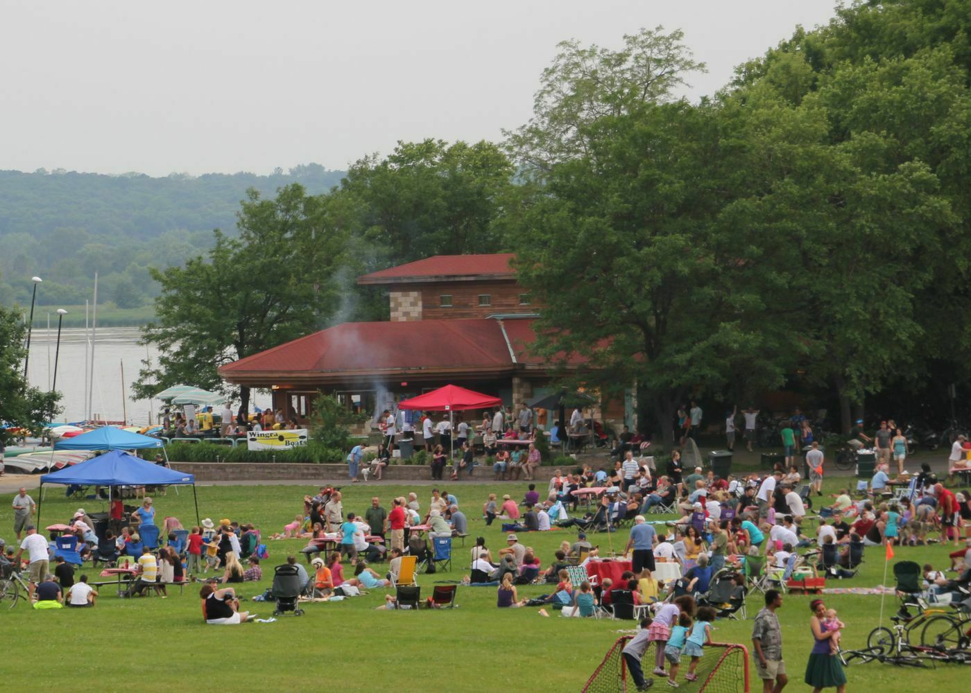 First Friday at Wingra Boats