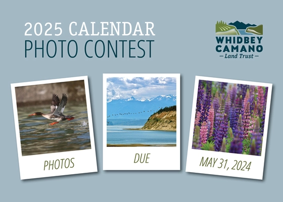 Skagit Valley Herald Events - 2025 Calendar Photo Contest - Whidbey Camano  Land Trust