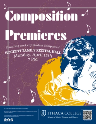 Ithaca Journal Events - Ithaca College School of Music: Composition  Premieres