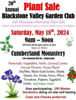 Providence Journal Events - 20th Annual Blackstone Valley Garden 
