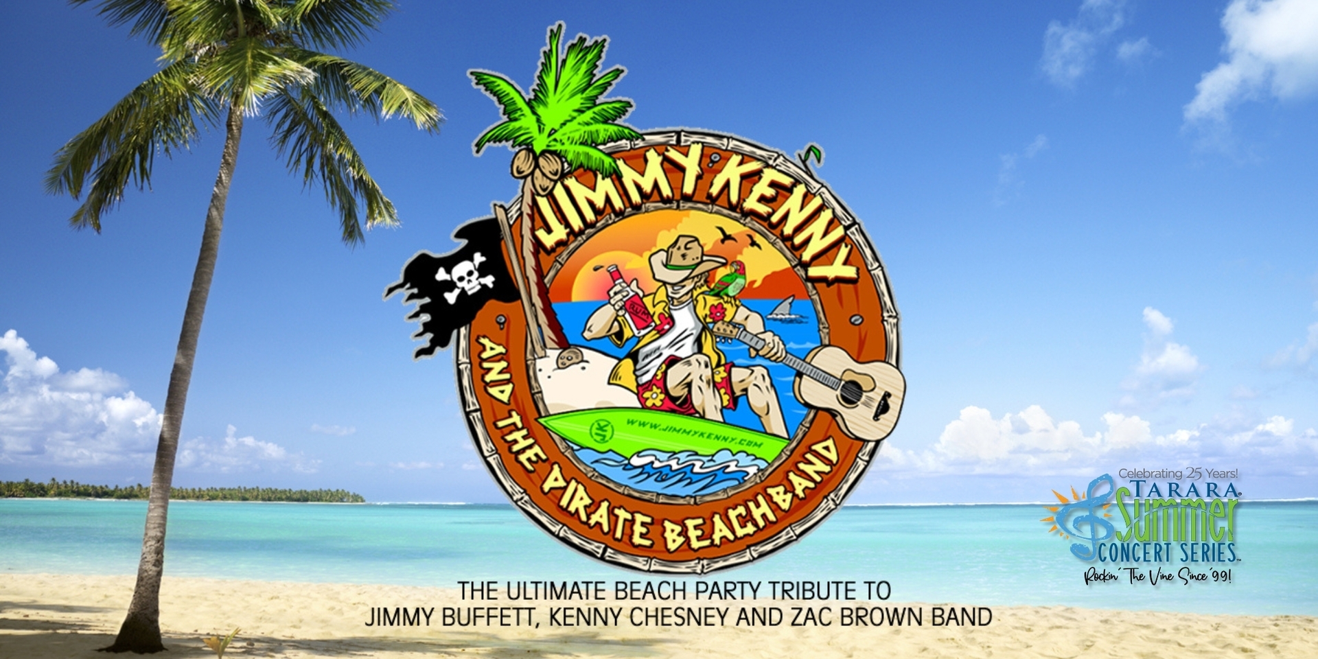 Jimmy Kenny and the Pirate Beach Band - Tribute to Chesney, Buffett and Zac Brown